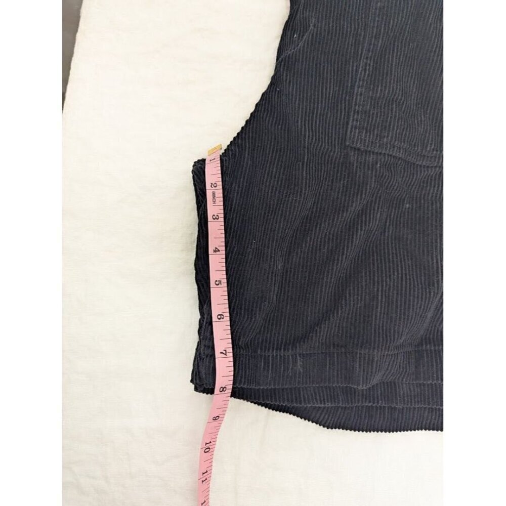 Ccs Men's Size Large Black Corduroy Shorts, 8" Inseam 3 Pockets 100% Cotton E10 — image 8 of 8